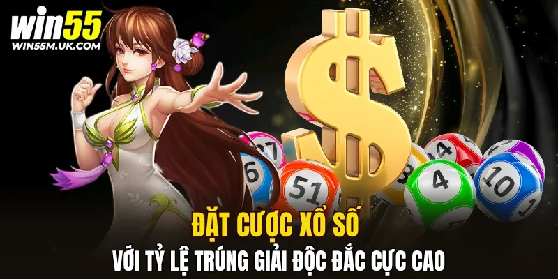 Đặt cược xổ số với tỷ lệ trúng giải độc đắc cực cao